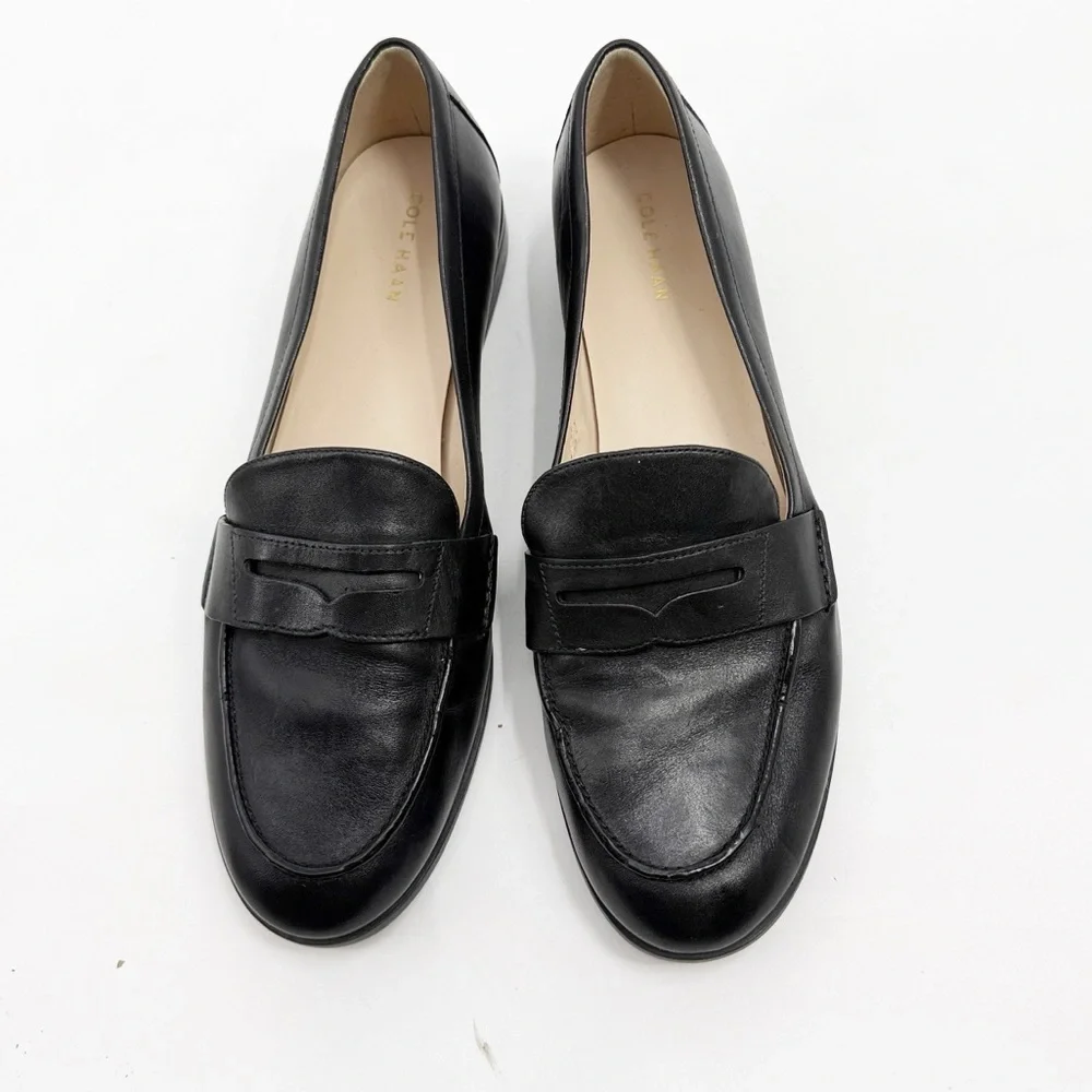 Cole Haan Pinch Grand Penny Loafer Pearson Black Leather Maine size 9